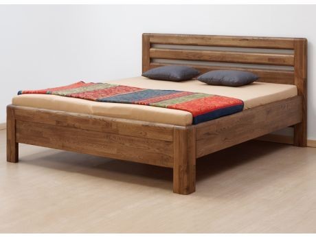 تختخواب دو نفره چوبی روستیک